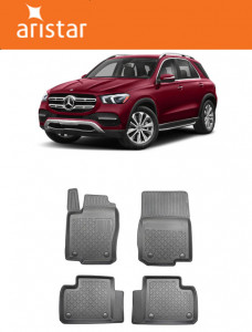 Mercedes Gle I W166, Suv, Din 06.2015 - 10.2018 , Set Covorase Auto Tip Tavita Premium 3D, din cauciuc accesorii pentru autoturismul tau - masina v172791
