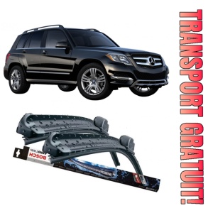 Mercedes Glk-Class Set 2 stergatoare parbriz Bosch Aerotwin 600/475mm compatibile cu Mercedes-Benz GLK-CLASS (X204) (2008-2015) (55 cm / 45 cm)