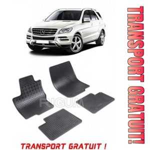 Mercedes ML W166, Suv, fabricat din 11.2011 - 05.2015, set covorase auto dedicate, din cauciuc 100% Premium - Transport Gratuit