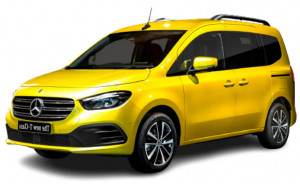 Mercedes T-Class fabricat din 04.2022 - Prezent, Van, set covorase auto dedicate, din cauciuc 100% Premium accesorii pentru autoturismul tau - masina v151387
