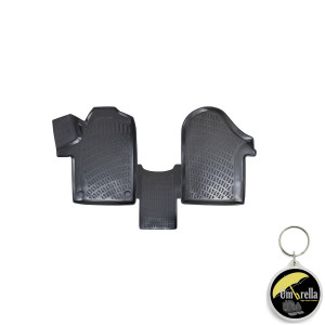 Mercedes Viano III W447 2014- Set 2 covorase auto din cauciuc tip tavita premium line 3D accesorii pentru autoturismul tau - masina v242770