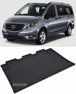 Mercedes Vito Tavita pentru portbagaj din cauciuc, compatibila Mercedes Vito W447 fabricatie 10.2014 - prezent, caroserie van, 8-9 locuri, versiune XL accesorii pentru autoturismul tau - masina v112577