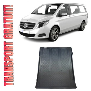 Mercedes Vito W447 Van din 10.2014 - Prezent, Tavita Pentru Portbagaj Lux Premium Dedicata, Ampatament Lung In Spatele Randului 2 *1