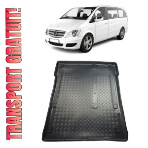 Mercedes Vito W639 Van din 08.2003 - 09.2014, Tavita Pentru Portbagaj Lux Premium Dedicata, Ampatament Lung In Spatele Randului 2 *1