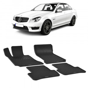 Mercedes (W204) C-KLASSE (2007-2014) Set 4 covorase auto cauciuc Urban Line accesorii pentru autoturismul tau - masina v238842