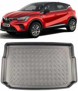 Mitsubishi ASX Tavita pentru portbagaj compatibila Mitsubishi ASX II fabricatie 2023 - prezent, caroserie suv, portbagaj superior, podea variabila in pozitie superioara accesorii pentru autoturismul tau - masina v110892