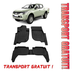 Mitsubishi L200 (2015-2023) Set covorase auto cauciuc G.Modern Line 3D transport gratuit