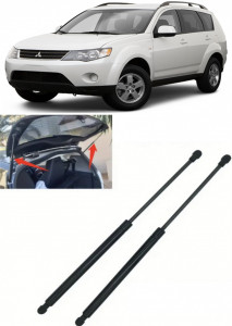 Mitsubishi Outlander I Set 2 amortizoare pentru portbagaj / haion Krosno compatibil cu Mitsubishi Outlander I SUV fabricat intre 2003-2006 accesorii pentru autoturismul tau - masina v90655