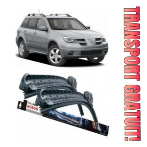Mitsubishi Outlander Set 2 stergatoare parbriz Bosch Bosch Aerotwin compatibile cu Mitsubishi Outlander 2006-2012 (60 cm / 55 cm)