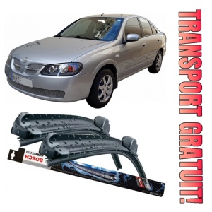 Nissan Almera Classic Set 2 stergatoare parbriz Bosch Aerotwin 600/475mm compatibile cu Nissan ALMERA Classic (B10) (2006) (55 cm / 40 cm)