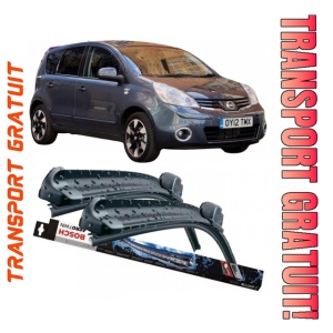 Nissan Note Set 2 stergatoare parbriz Bosch Bosch Aerotwin compatibile cu Nissan Note 2006-2013 (60 cm / 34 cm)