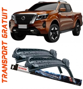 Nissan Np300 Navara Pickup Set 2 stergatoare parbriz Bosch Aerotwin 600/475mm compatibile cu Nissan NP300 NAVARA Pickup (D23, D23T) (2015) (60 cm / 40 cm) accesorii pentru autoturismul tau - masina v117093