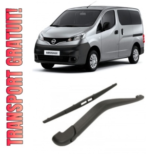 Nissan NV200 Brat stergator pentru luneta spate cu lamela 360 mm, compatibil cu Nissan NV200 Van fabricat intre 2010, calitate extra
