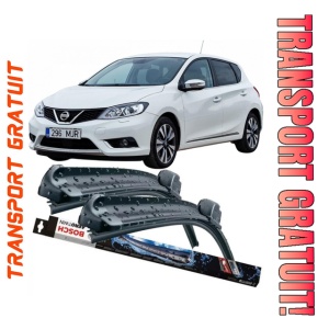 Nissan Pulsar Set 2 stergatoare parbriz Bosch Bosch Aerotwin compatibile cu Nissan Pulsar 2014 (65 cm / 34 cm)