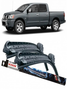 Nissan Titan Set 2 stergatoare parbriz Bosch Bosch Aerotwin compatibile cu Nissan Titan 2003 (60 cm / 55 cm) accesorii pentru autoturismul tau - masina v119466