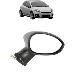 Oglinda Dreapta ABARTH GRANDE PUNTO din 2007 - 2010, Auto, Reglaj electric, Completa - Img 2