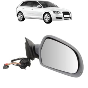 Oglinda Dreapta AUDI A3 Sportback (8PA) din 2004 - 2013, Auto, Reglaj electric, Completa - Img 2