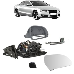 Oglinda Dreapta AUDI A5 (8T3) din 2007 - 2017, Auto, Reglaj electric, Completa - Img 2