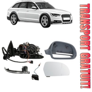 Oglinda Dreapta AUDI A6 Allroad C7 (4GH, 4GJ) din 2012 - 2018, Auto, Reglaj electric, Completa