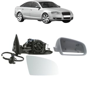 Oglinda Dreapta AUDI A6 C6 (4F2) din 2004 - 2011, Auto, Reglaj electric, Completa - Img 2