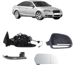 Oglinda Dreapta AUDI A6 C6 (4F2) din 2004 - 2011, Auto, Reglaj electric, Completa - Img 2