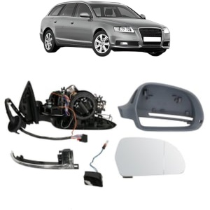 Oglinda Dreapta AUDI A6 C6 Avant (4F5) din 2004 - 2011, Auto, Reglaj electric, Completa - Img 2