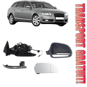 Oglinda Dreapta AUDI A6 C6 Avant (4F5) din 2004 - 2011, Auto, Reglaj electric, Completa