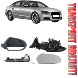 Oglinda Dreapta AUDI A6 C7 (4G2, 4GC) din 2010 - 2018, Auto, Reglaj electric, Completa
