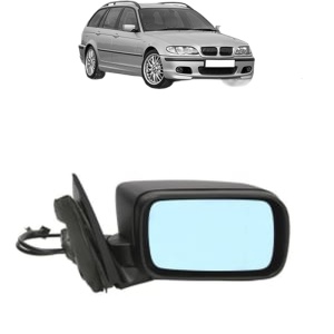 Oglinda Dreapta BMW Seria 3 Touring (E46) din 1999 - 2005, Auto, Reglaj electric, Completa - Img 2