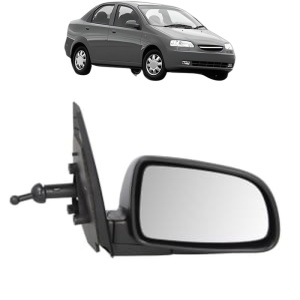 Oglinda Dreapta CHEVROLET AVEO / KALOS Saloon (T200) din 2003 - 2008, Auto, Reglaj mecanic, Completa - Img 2