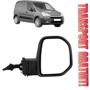 Oglinda Dreapta CITROEN BERLINGO Box Body/MPV (B9) din 2008 - 2021, Auto, Reglaj mecanic, Completa