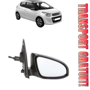 Oglinda Dreapta CITROEN C1 II (PA_, PS_) din 2014 - 2021, Auto, Reglaj mecanic, Completa