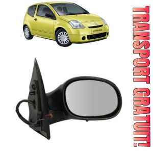 Oglinda Dreapta CITROEN C2 ENTERPRISE (JG_) din 2003 - 2009, Auto, Reglaj electric, Completa