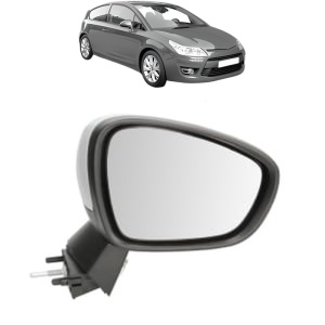 Oglinda Dreapta CITROEN C4 Coupe (LA_) din 2004 - 2011, Auto, Reglaj electric, Completa - Img 2