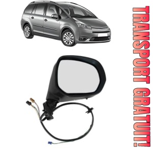 Oglinda Dreapta CITROEN C4 GRAND PICASSO I (UA_) din 2006 - 2013, Auto, Reglaj electric, Completa