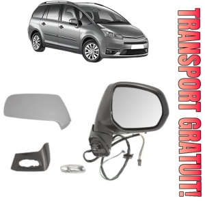Oglinda Dreapta CITROEN C4 GRAND PICASSO I (UA_) din 2006 - 2013, Auto, Reglaj electric, Completa