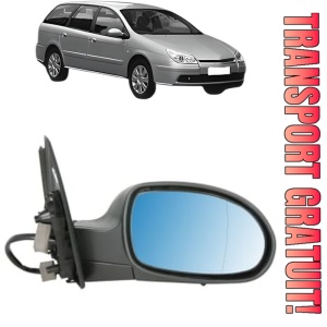Oglinda Dreapta CITROEN C5 II Break (RE_) din 2004 - 2008, Auto, Reglaj electric, Completa