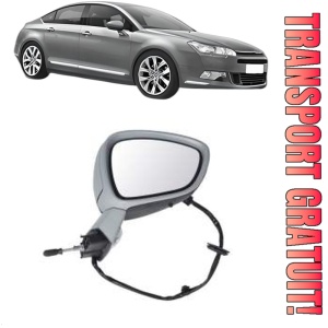 Oglinda Dreapta CITROEN C5 III (RD_) din 2008 - 2017, Auto, Reglaj electric, Completa