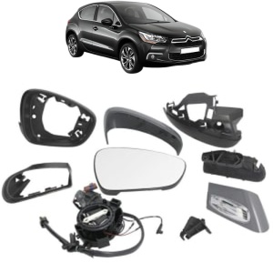Oglinda Dreapta CITROEN DS4 (NX_) din 2011 - 2015, Auto, Reglaj electric, Completa - Img 2