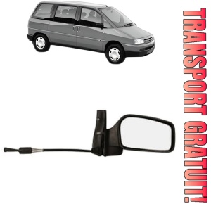 Oglinda Dreapta CITROEN EVASION MPV (22, U6) din 1994 - 2002, Auto, Reglaj mecanic, Completa