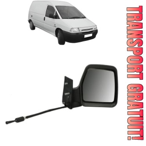 Oglinda Dreapta CITROEN JUMPY I Van (BS_, BT_, BY_, BZ_) din 1995 - 2006, Auto, Reglaj mecanic, Completa