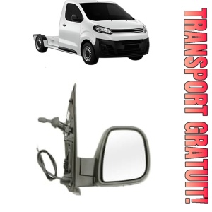 Oglinda Dreapta CITROEN JUMPY III Platform/Chassis (V_) din 2016 - 2025, Auto, Reglaj mecanic, Completa