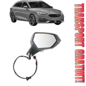 Oglinda Dreapta CUPRA LEON Sportstourer (KL8, KU8, KUD) din 2020 - 2024, Auto, Reglaj electric, Completa
