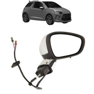 Oglinda Dreapta DS DS 3 Convertible (SB_) din 2015 - 2019, Auto, Reglaj electric, Completa - Img 2