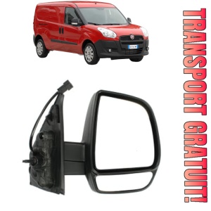Oglinda Dreapta FIAT DOBLO Cargo (263_) din 2010 - 2023, Auto, Reglaj manual, Completa