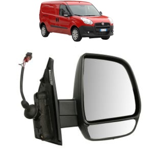 Oglinda Dreapta FIAT DOBLO Cargo (263_) din 2010 - 2023, Auto, Reglaj mecanic, Completa - Img 2