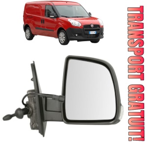 Oglinda Dreapta FIAT DOBLO Cargo (263_) din 2010 - 2023, Auto, Reglaj mecanic, Completa
