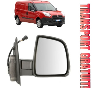 Oglinda Dreapta FIAT DOBLO Cargo (263_) din 2010 - 2023, Auto, Reglaj electric, Completa