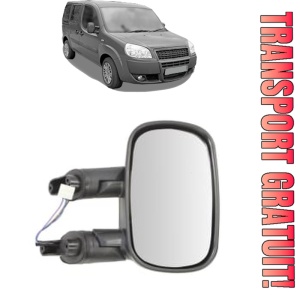 Oglinda Dreapta FIAT DOBLO MPV (119_, 223_) din 2001 - 2005, Auto, Reglaj electric, Completa