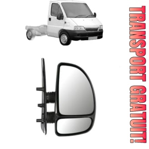 Oglinda Dreapta FIAT DUCATO Platform/Chassis (244_) din 2001 - 2006, Auto, Reglaj manual, Completa